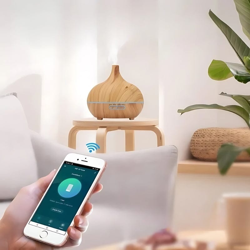 ZeniSmart  diffuseur connecté allumé